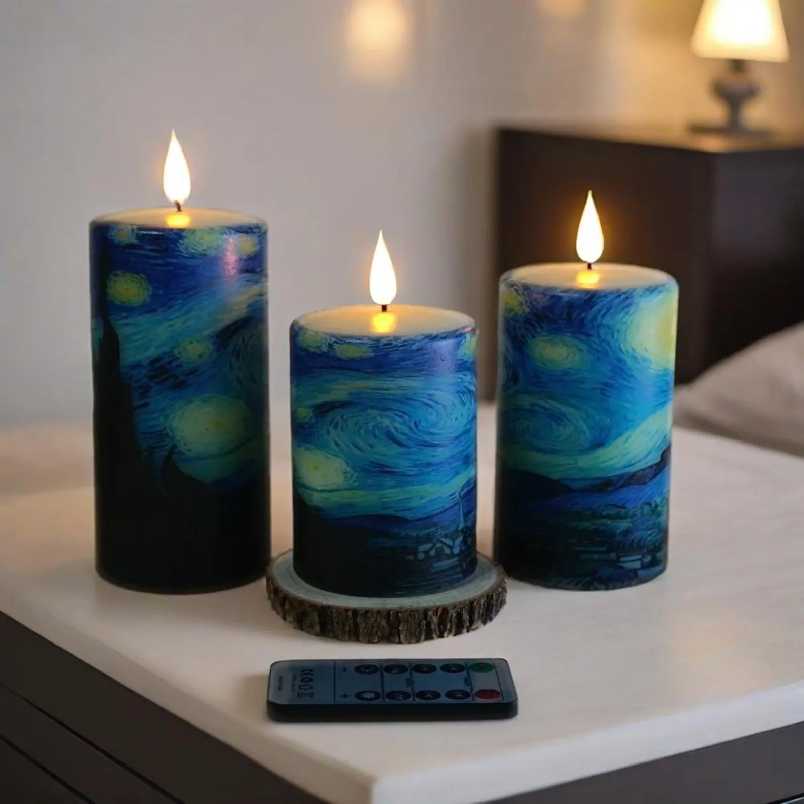 Night Flameless Candles