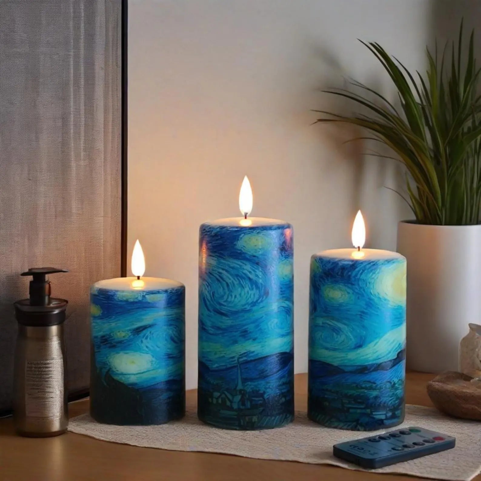 Night Flameless Candles