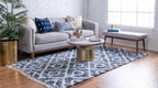 Roderick - Diamond Pattern Shaggy Rug