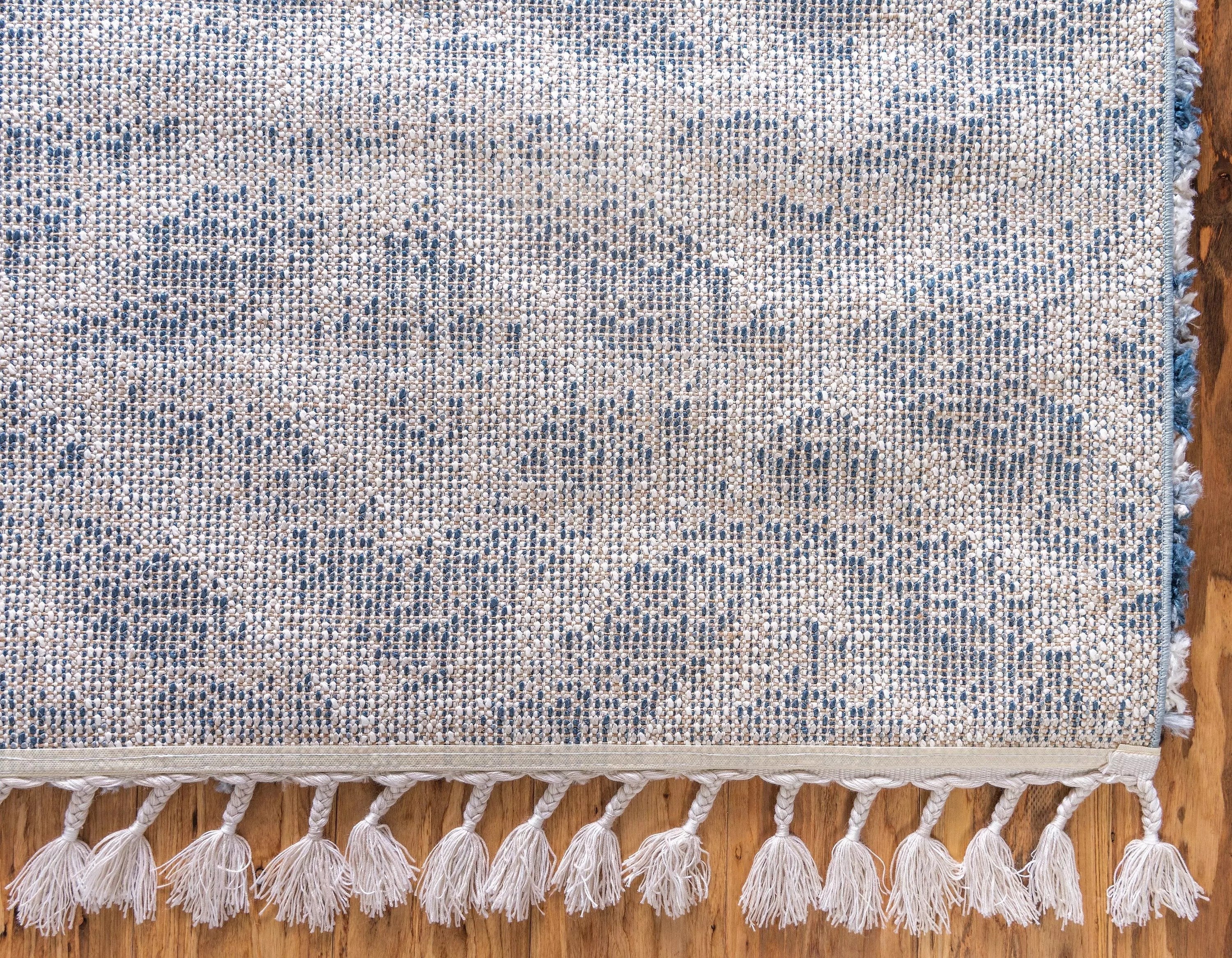 Roderick - Diamond Pattern Shaggy Rug