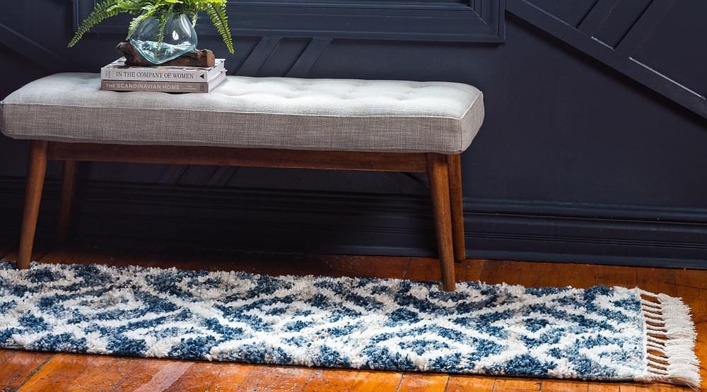 Roderick - Diamond Pattern Shaggy Rug