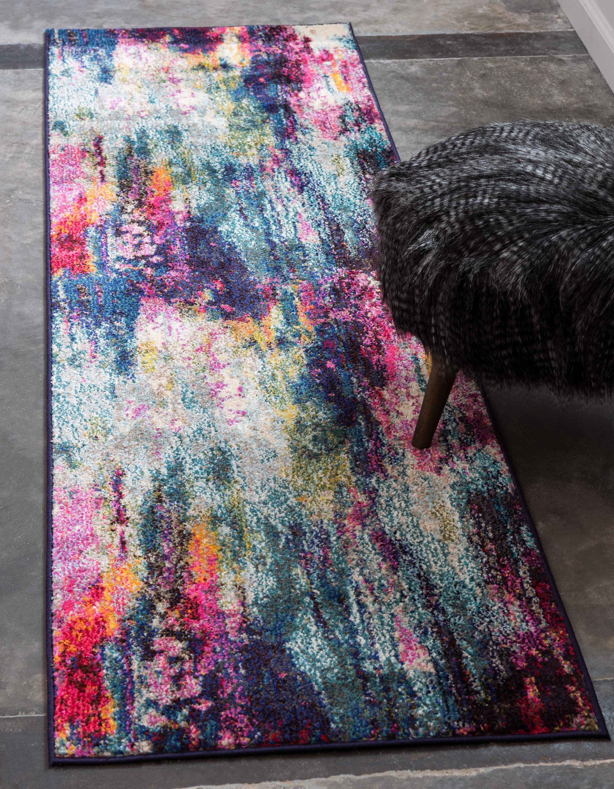 Corban - Watercolor Purple Blend Rug