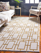 Parker - Cube Pattern Luxury Rug
