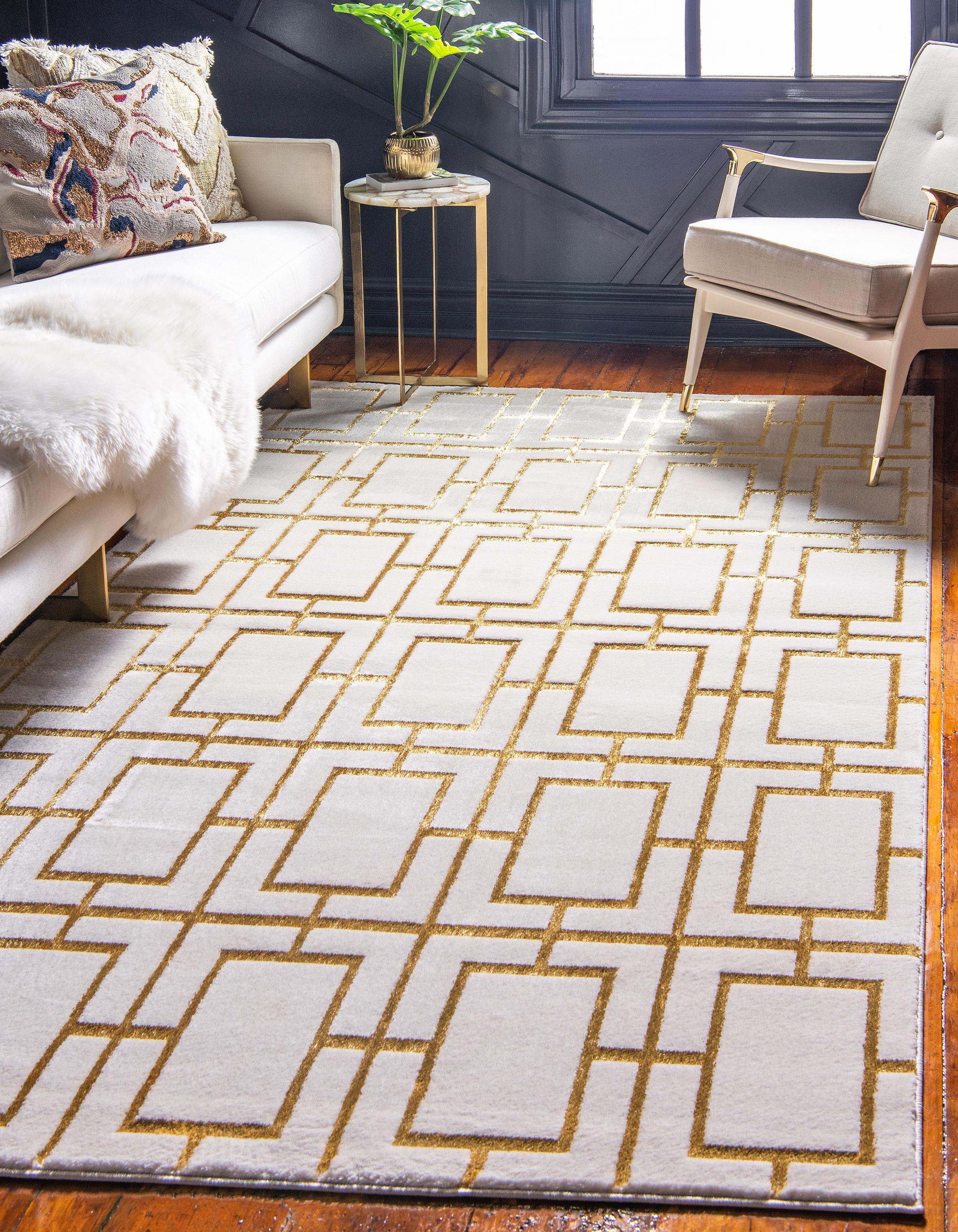 Parker - Cube Pattern Luxury Rug