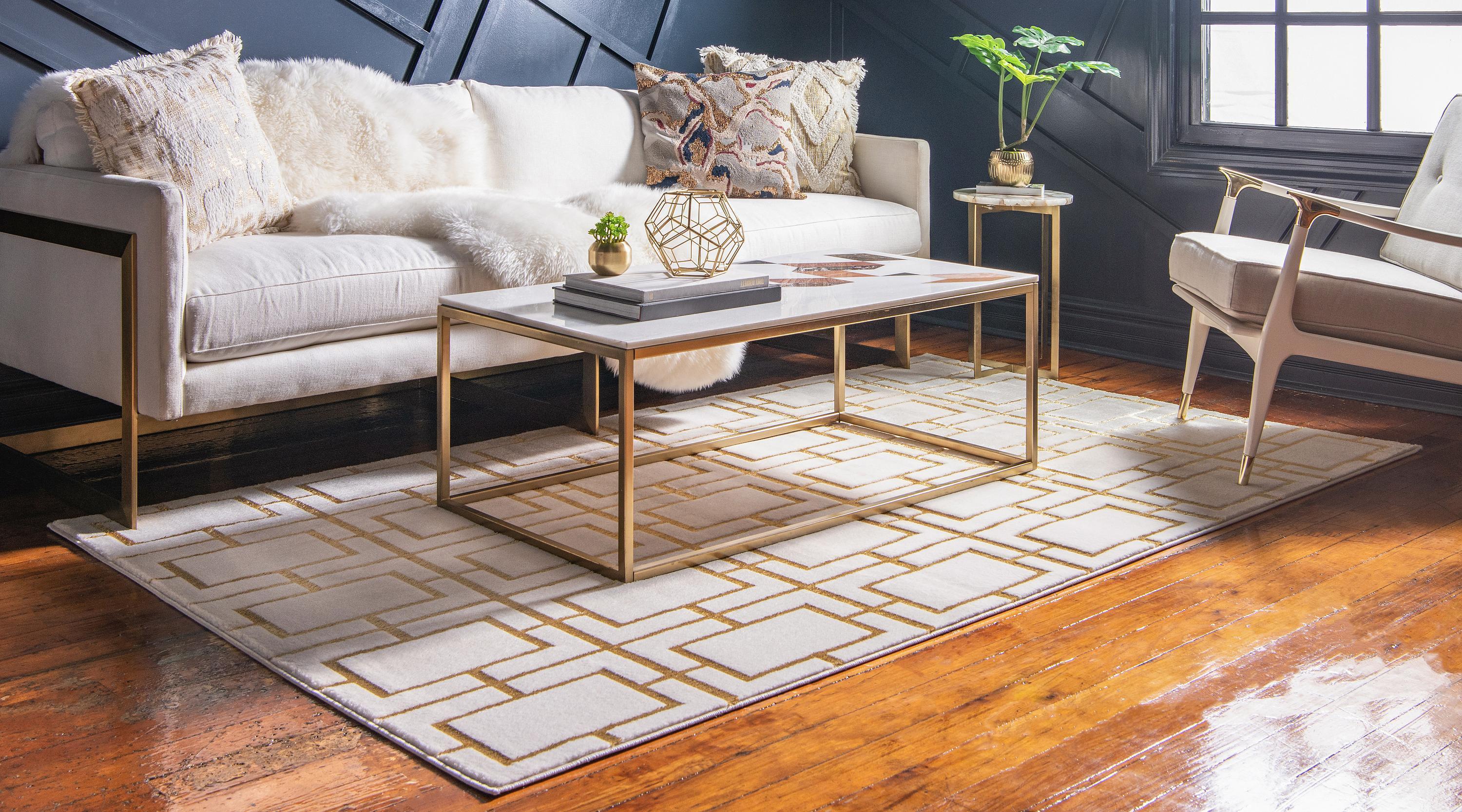 Parker - Cube Pattern Luxury Rug