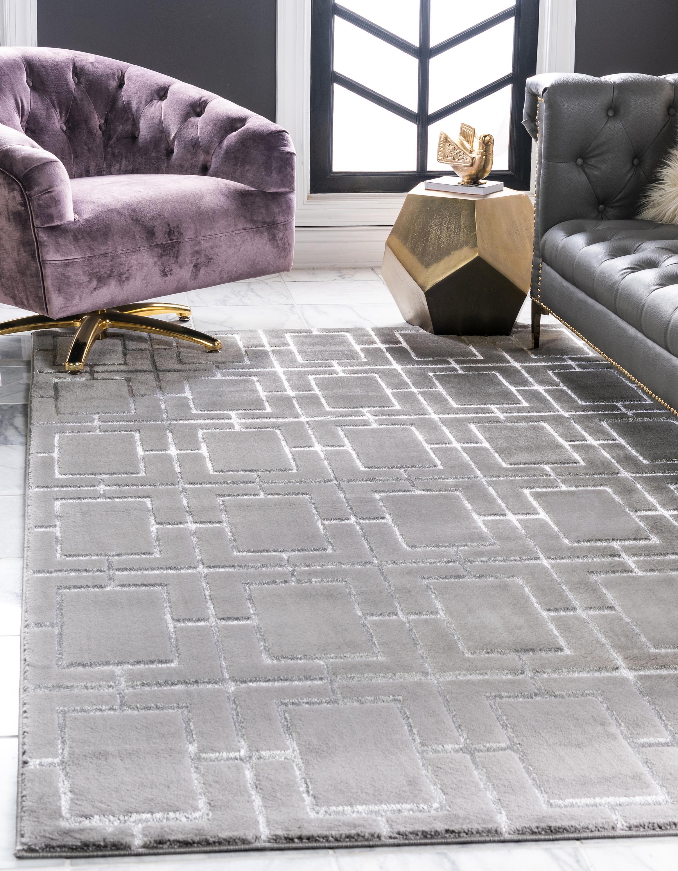 Parker - Cube Pattern Luxury Rug