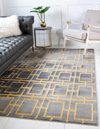 Parker - Cube Pattern Luxury Rug