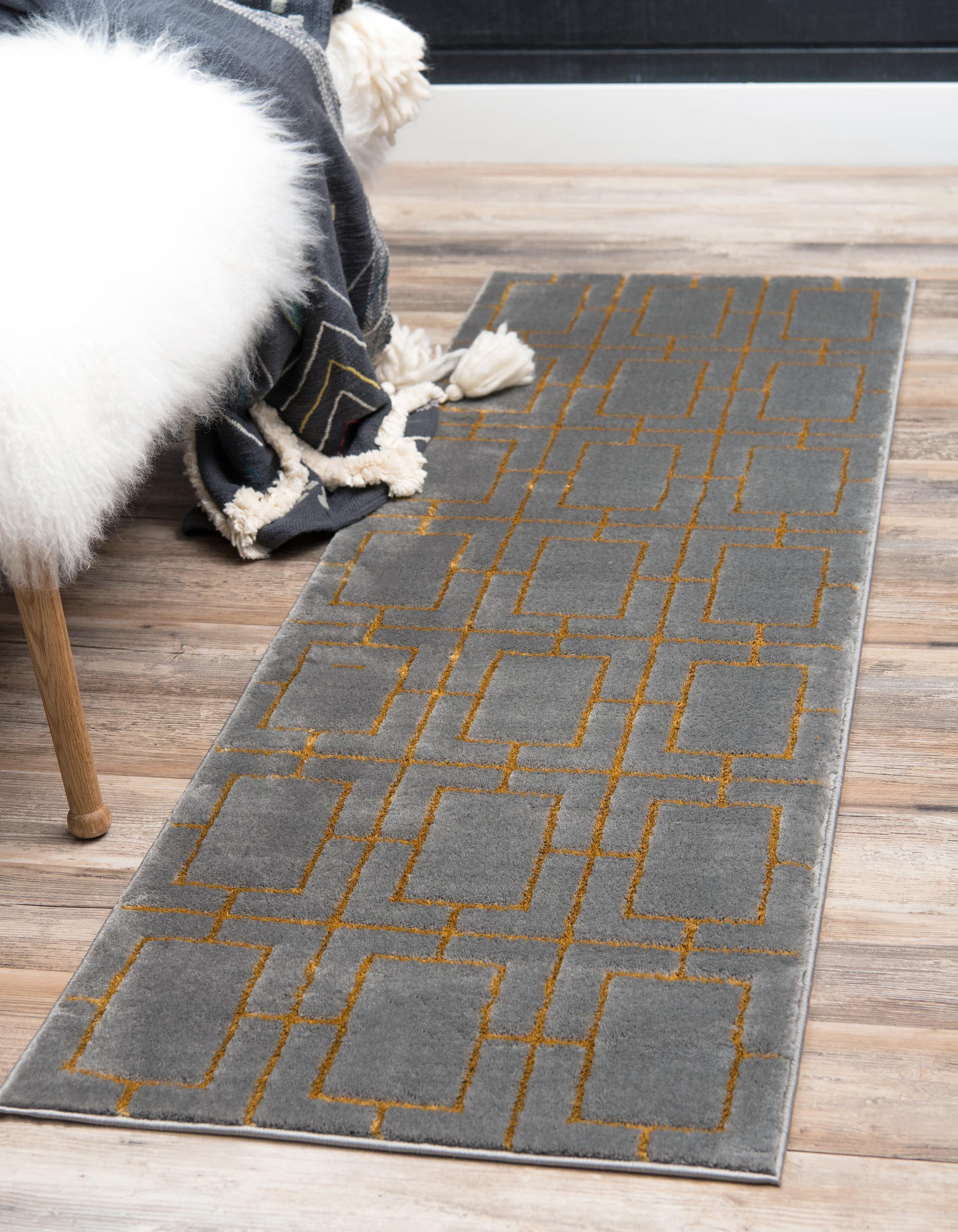 Parker - Cube Pattern Luxury Rug