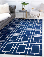 Parker - Cube Pattern Luxury Rug