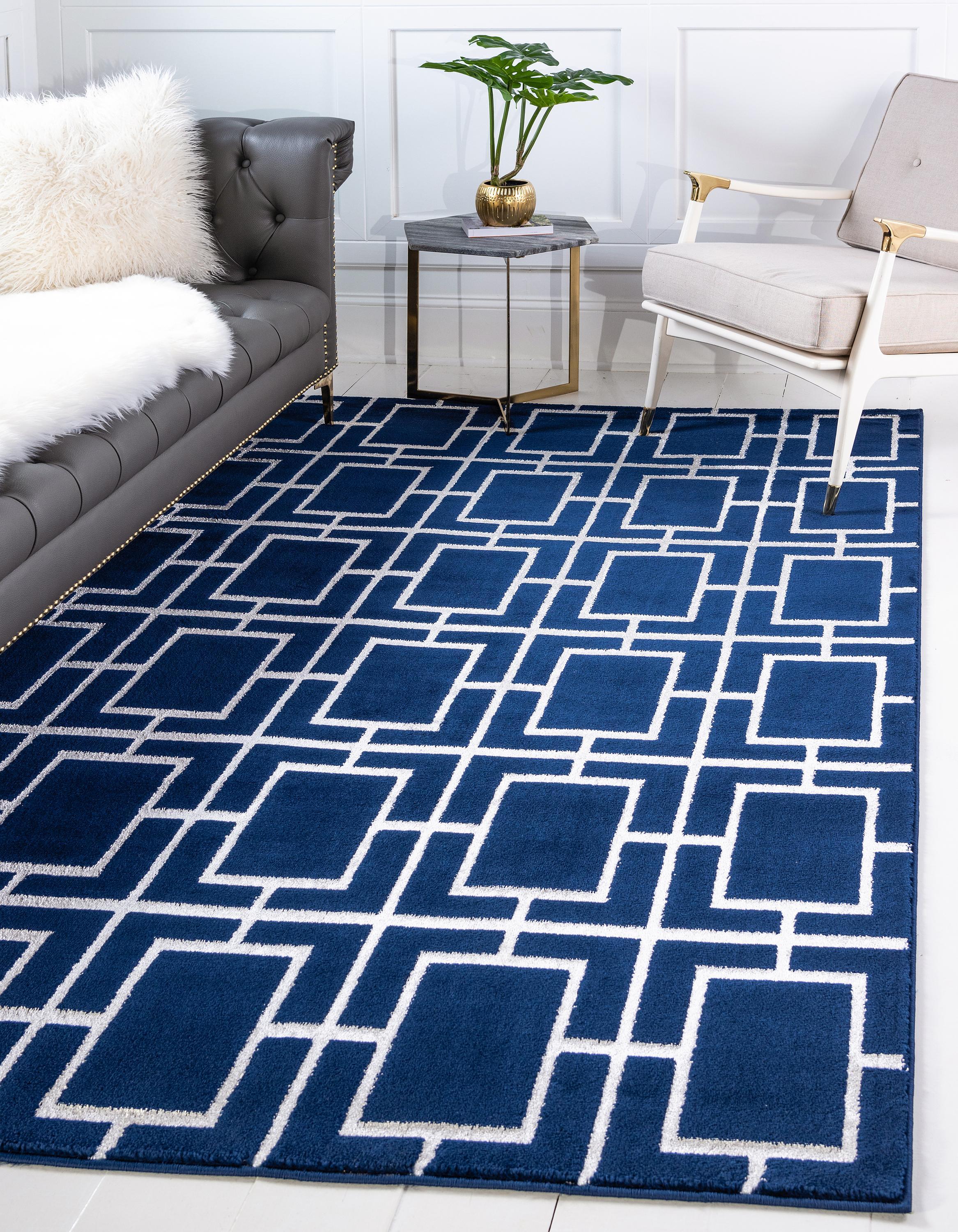 Parker - Cube Pattern Luxury Rug