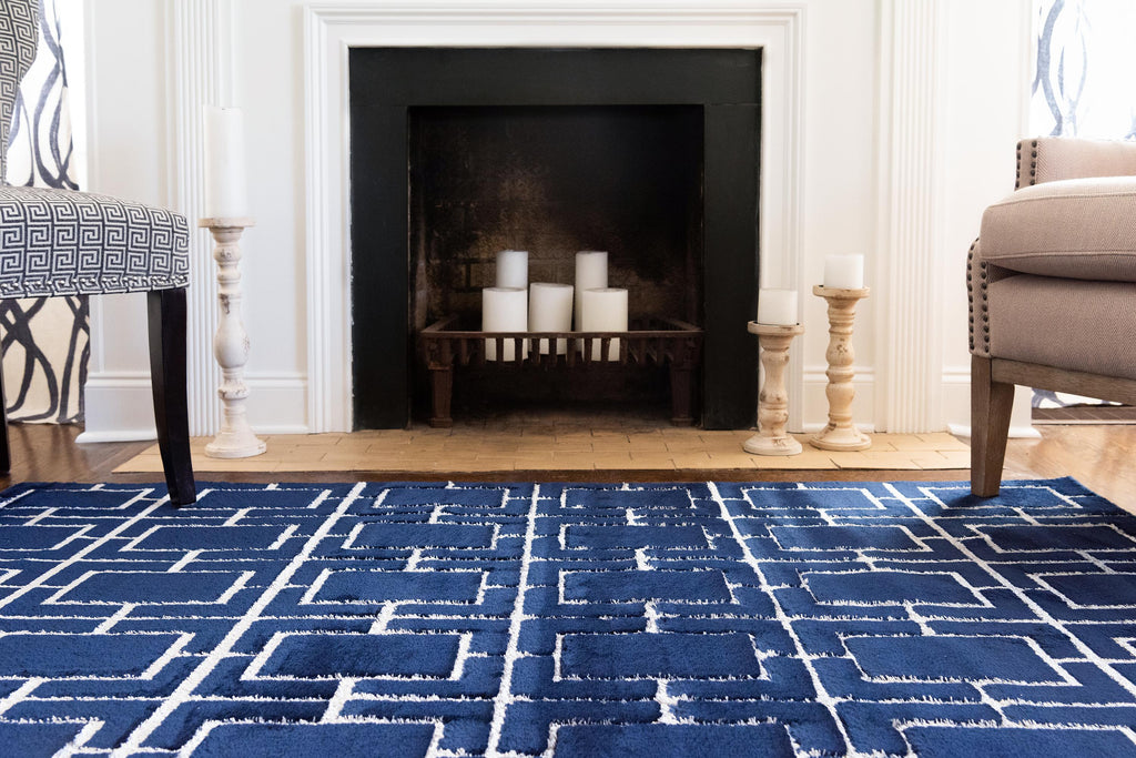 Parker - Cube Pattern Luxury Rug