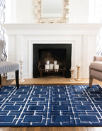 Parker - Cube Pattern Luxury Rug
