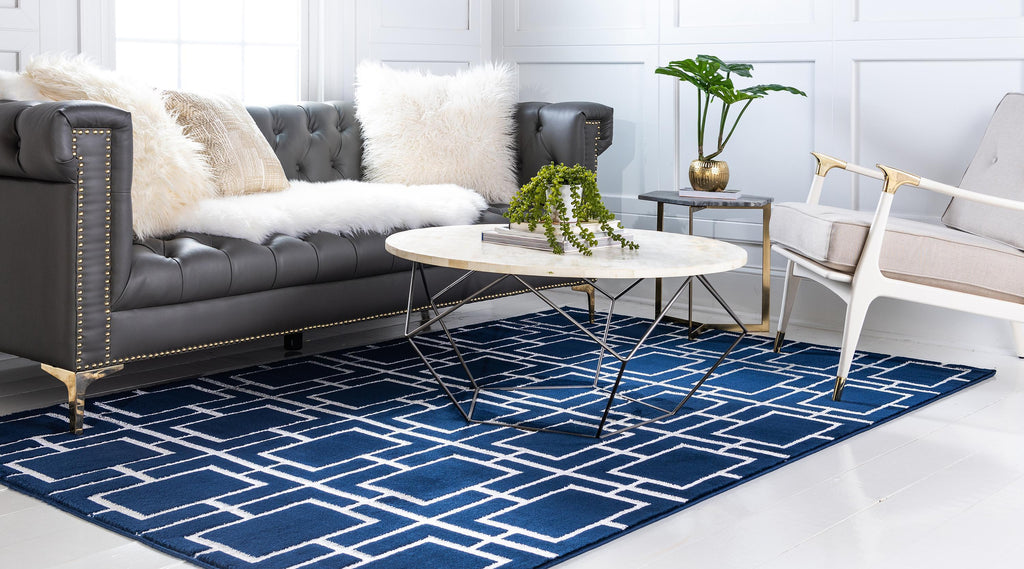 Parker - Cube Pattern Luxury Rug