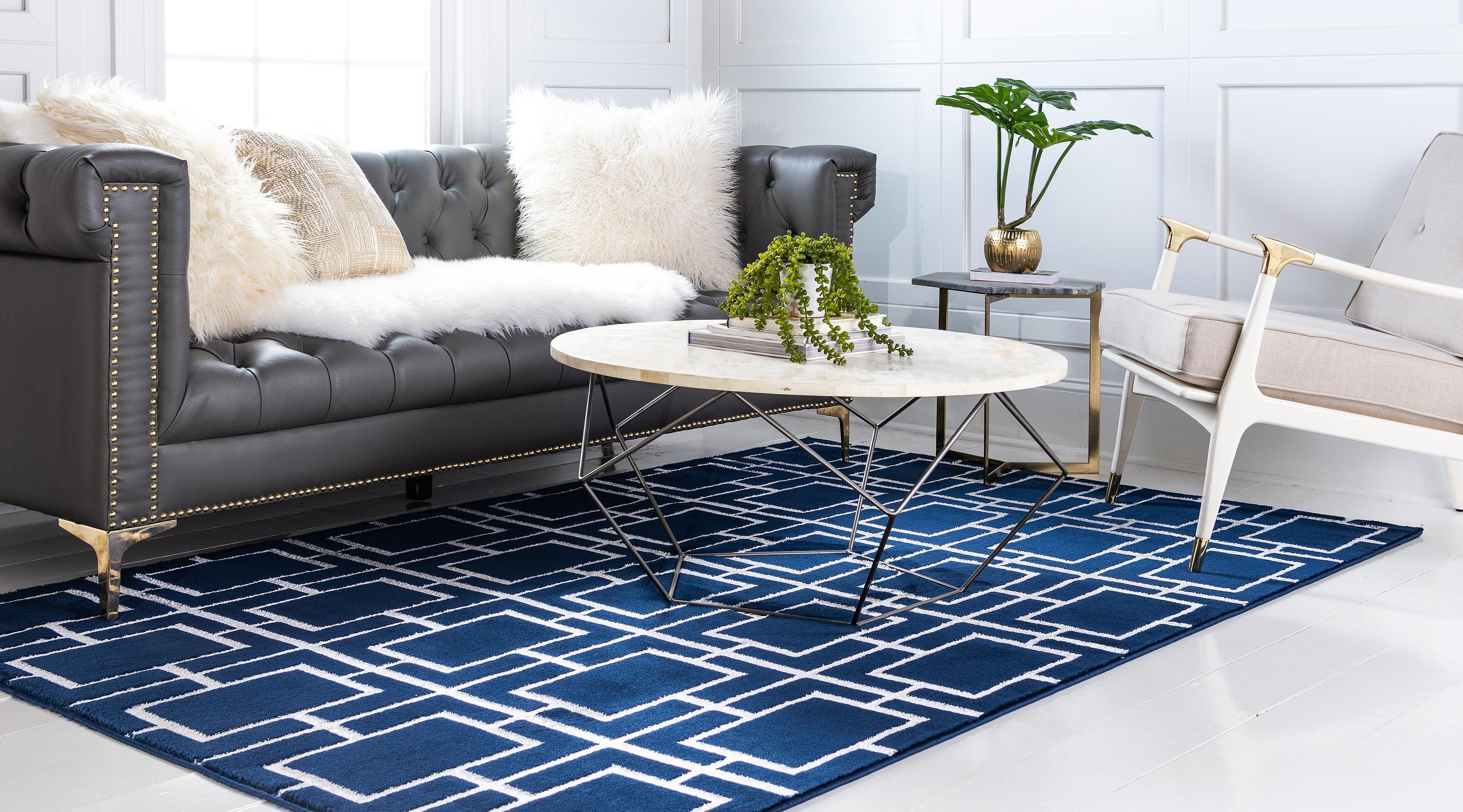 Parker - Cube Pattern Luxury Rug