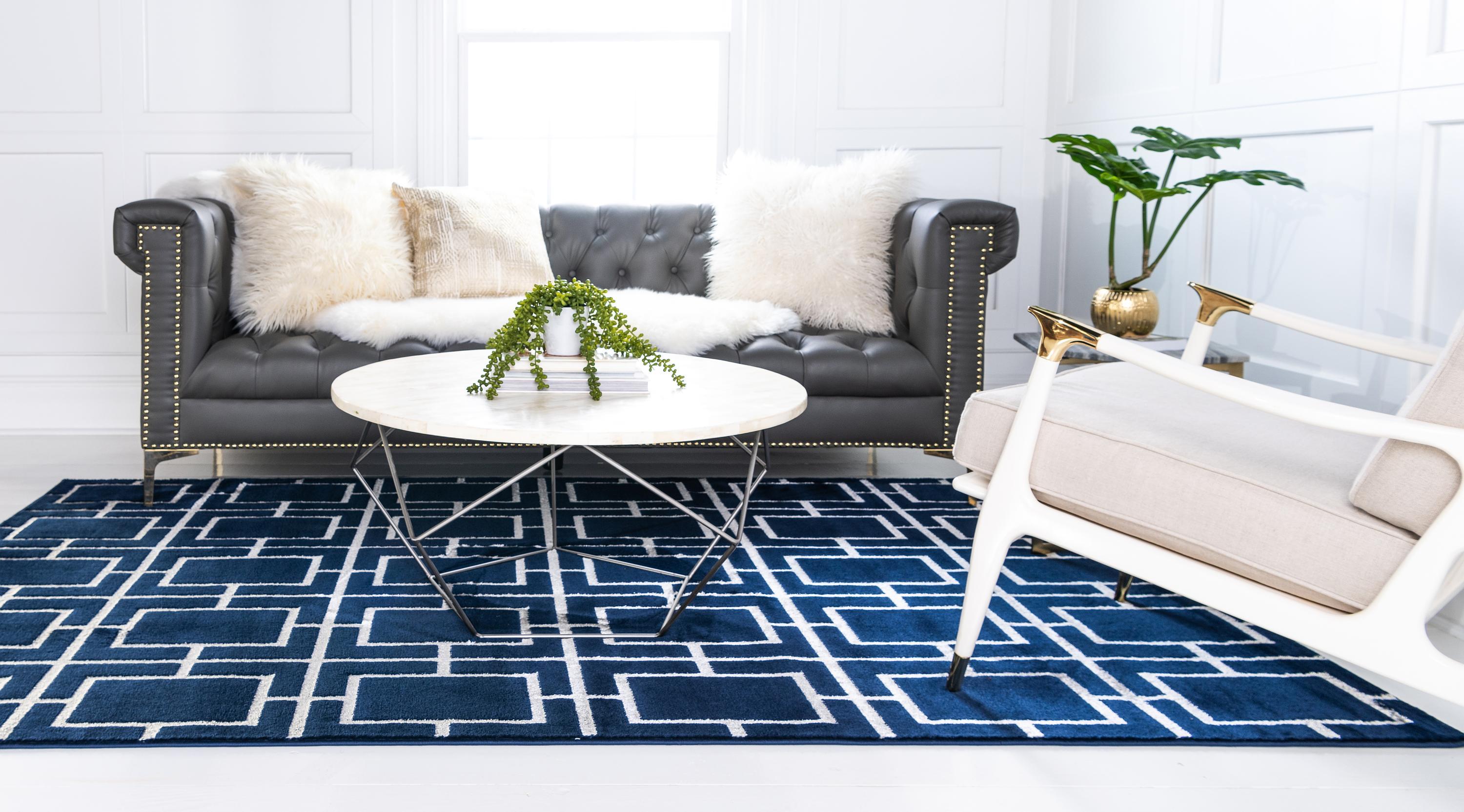 Parker - Cube Pattern Luxury Rug