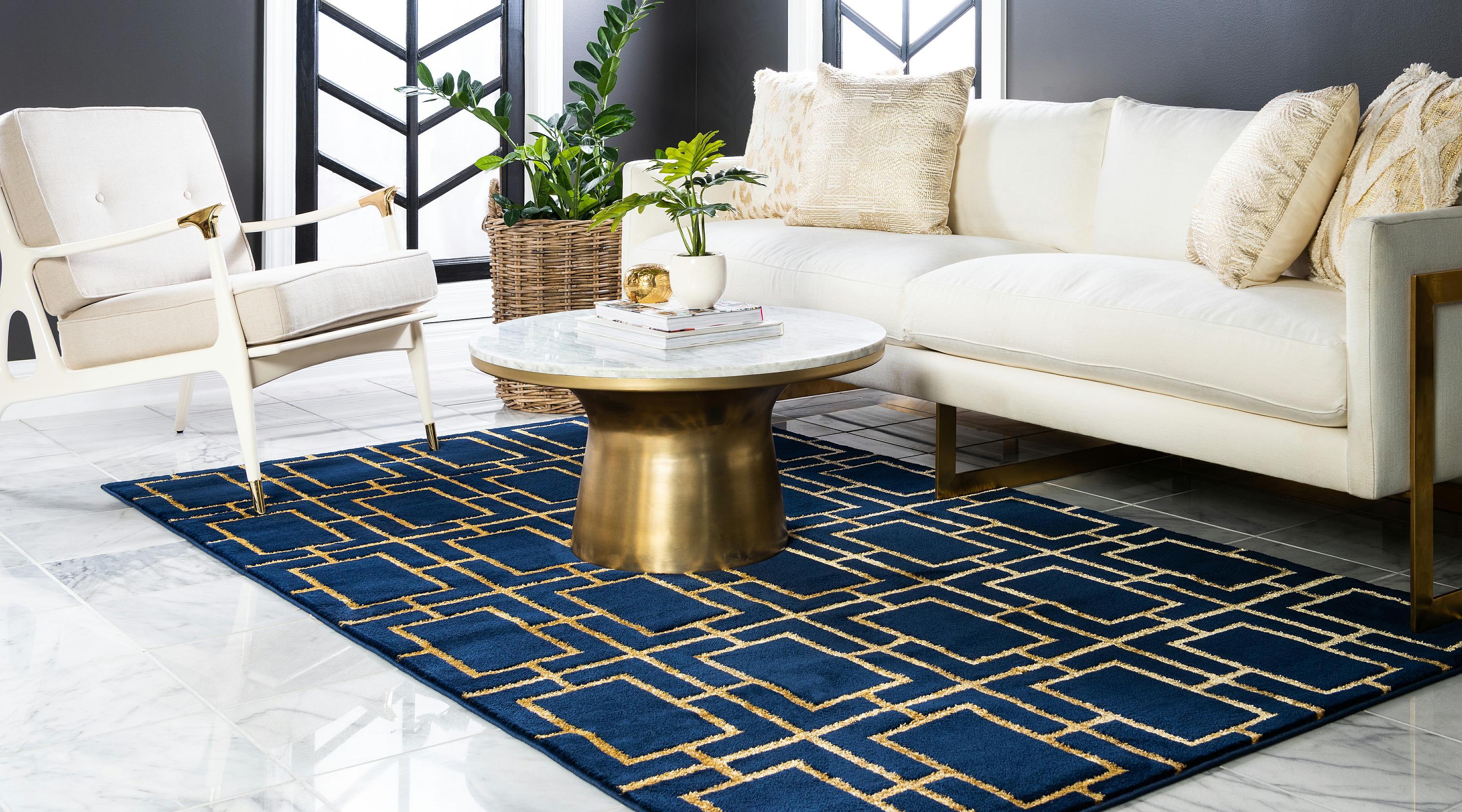 Parker - Cube Pattern Luxury Rug