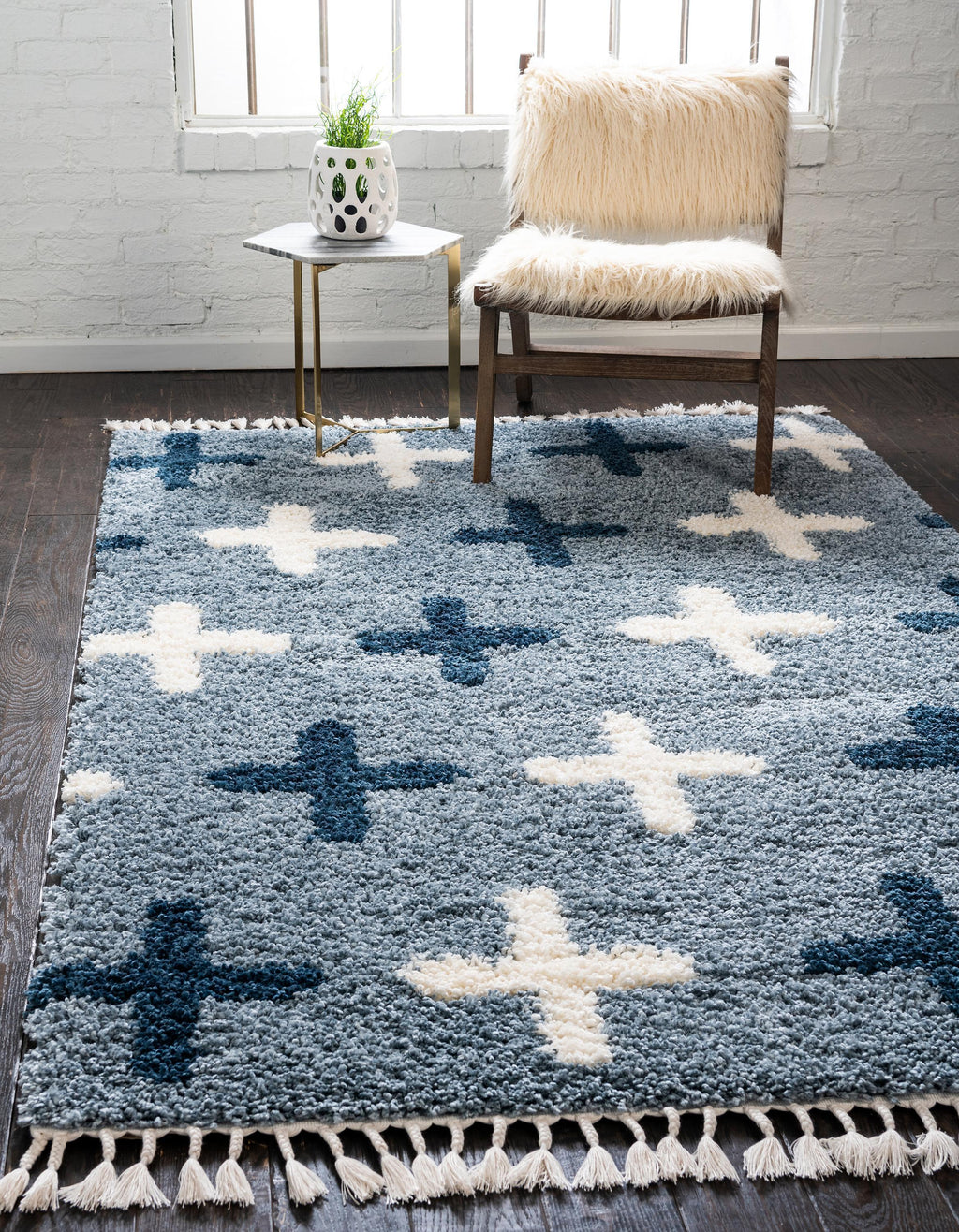 Coleman - Modern Nordic Shaggy Rug