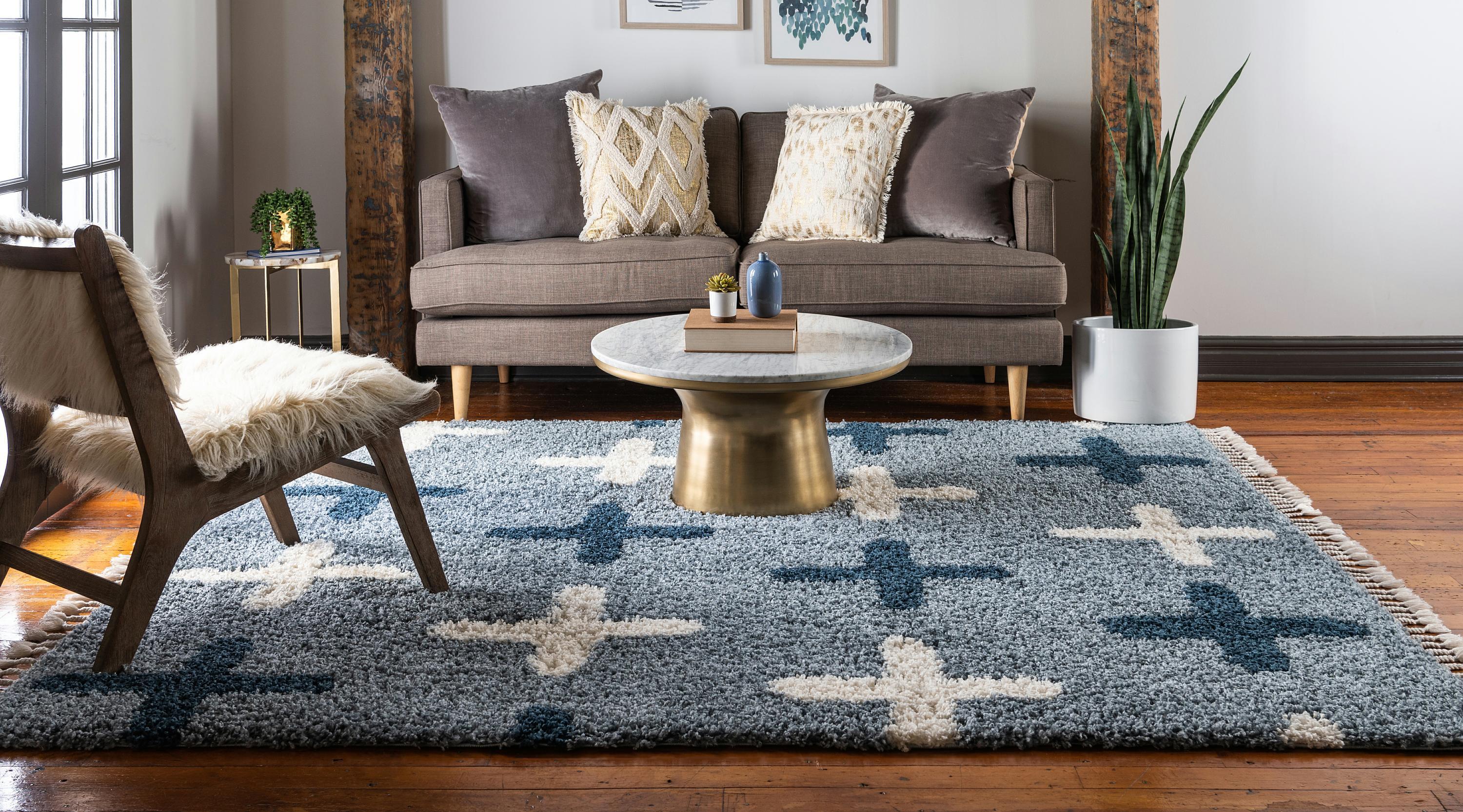 Coleman - Modern Nordic Shaggy Rug