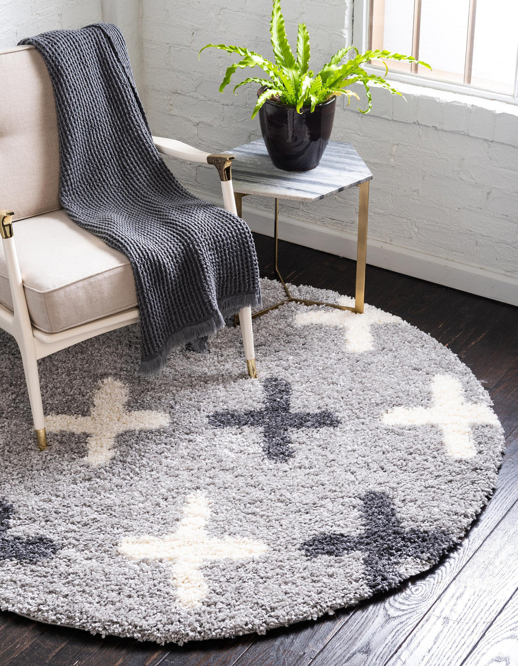 Coleman - Modern Nordic Shaggy Rug