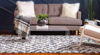 Roderick - Diamond Pattern Shaggy Rug