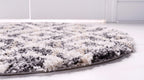 Roderick - Diamond Pattern Shaggy Rug