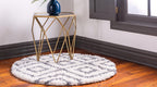 Roderick - Diamond Pattern Shaggy Rug