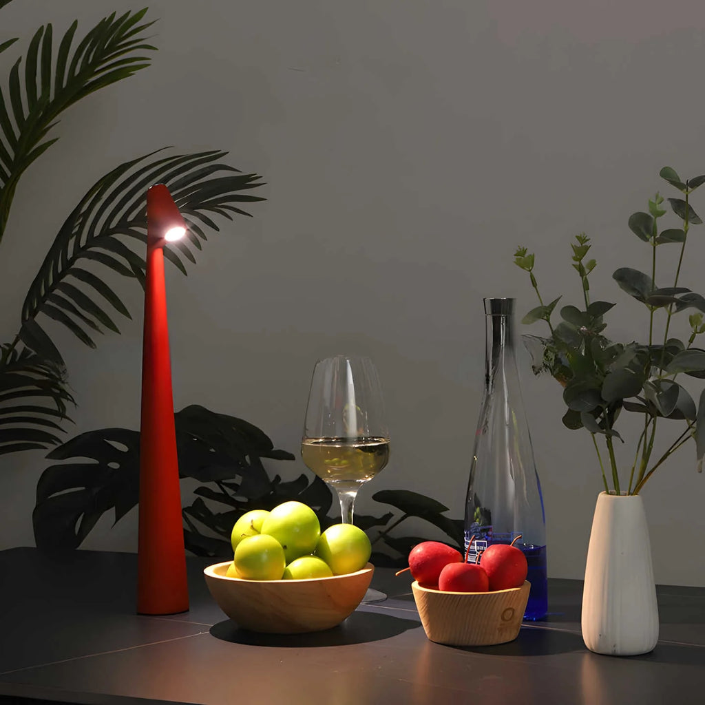 Minimalist Cordless Table Lamp – Sleek Rechargeable LED Light for Bedroom, Living Room & Desk