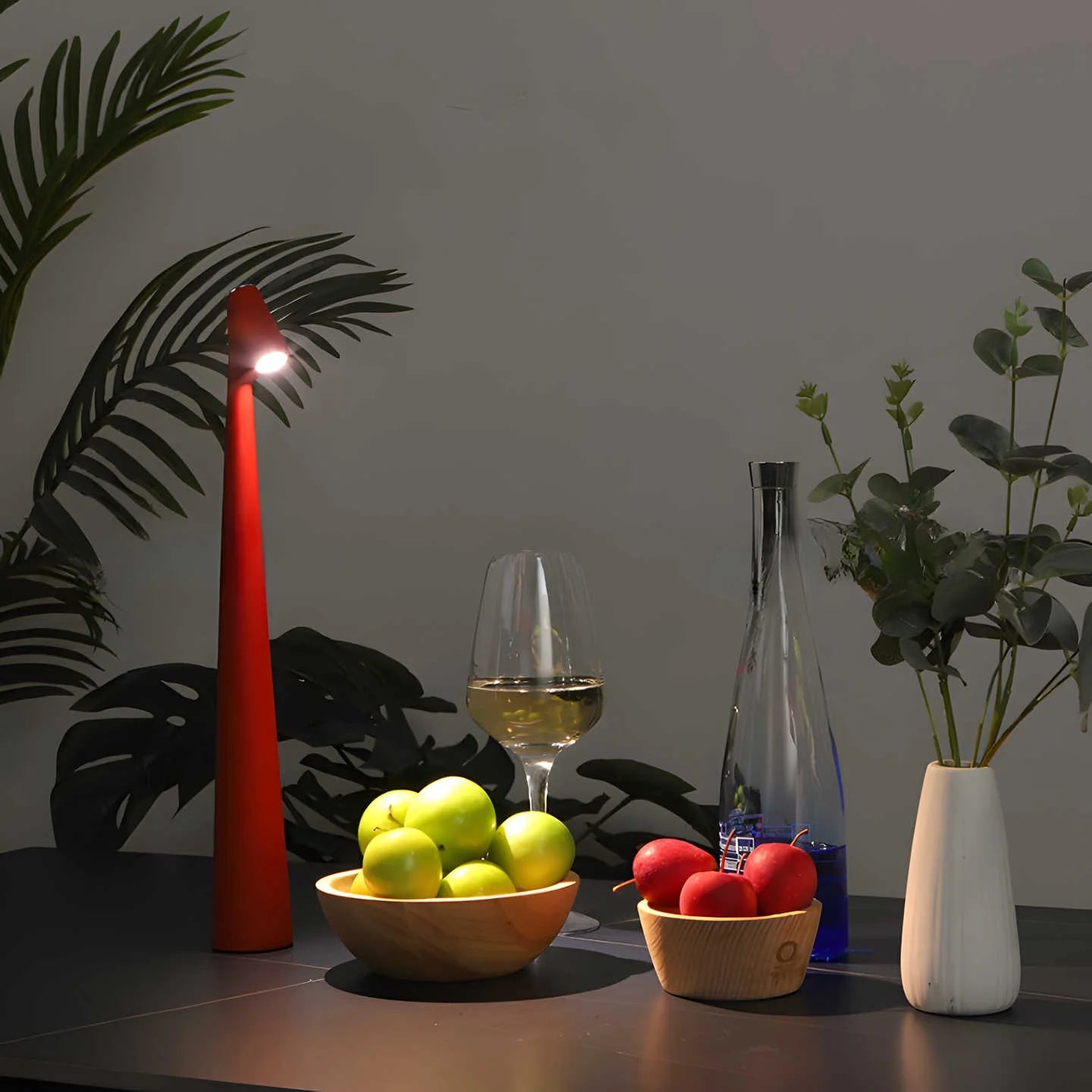 Minimalist Cordless Table Lamp – Sleek Rechargeable LED Light for Bedroom, Living Room & Desk