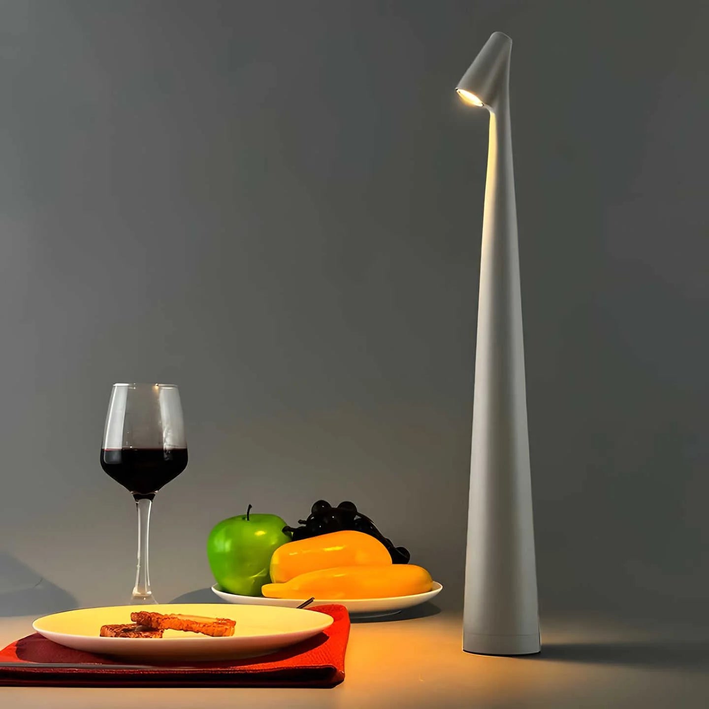 Minimalist Cordless Table Lamp – Sleek Rechargeable LED Light for Bedroom, Living Room & Desk