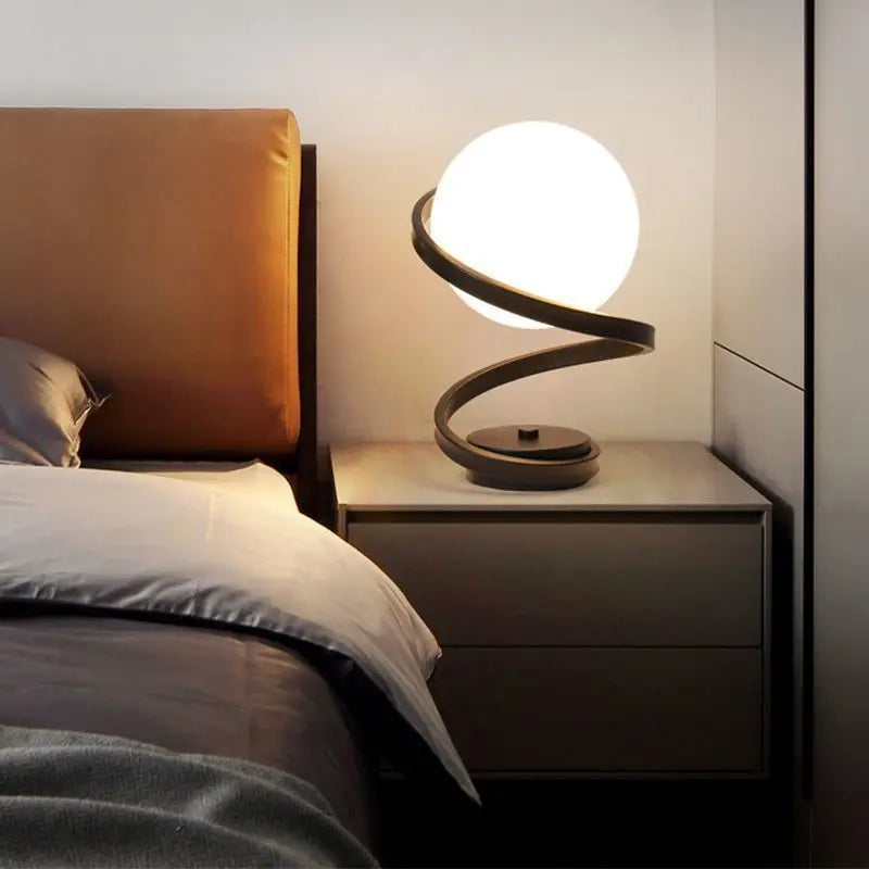 Spiral Globe Lamp