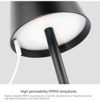 Hotel Style Cordless Touch Lamp