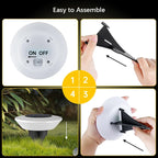 Solar Outdoor Pathway 4-Piece Lights