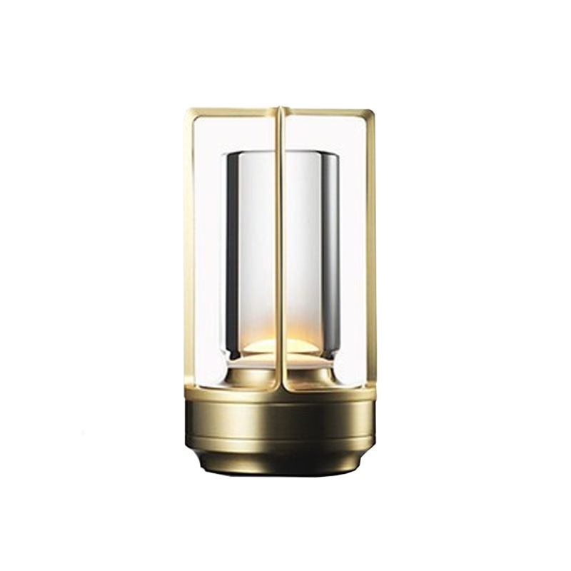 Retro Bar Style Dimming Metal LED Cordless Lamp