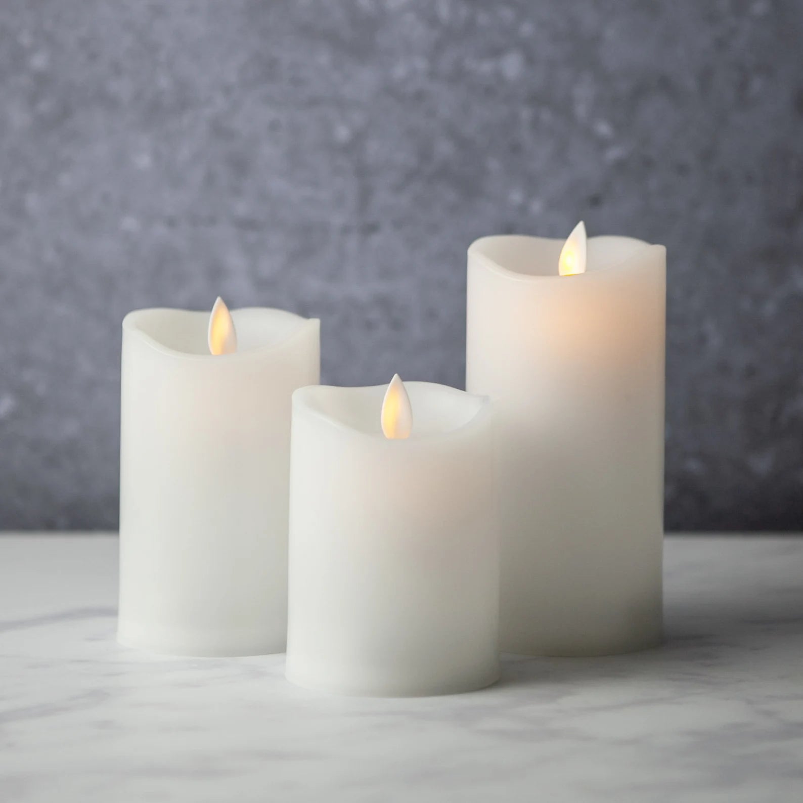 Flameless Candles W/ Remote & Timer, LED Battery Operated Flickering Flame