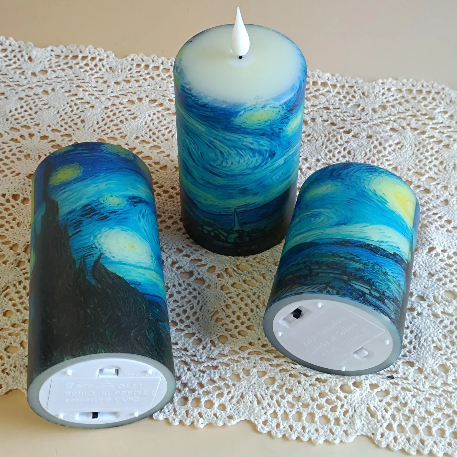Night Flameless Candles