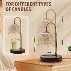 Aroma Glow Candle Warmer Lamp