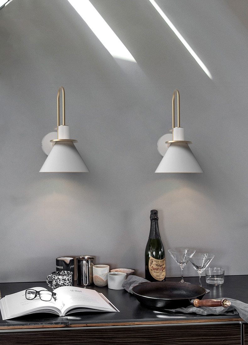 Oliva - Modern Nordic Adjustable Slope Wall Lamp