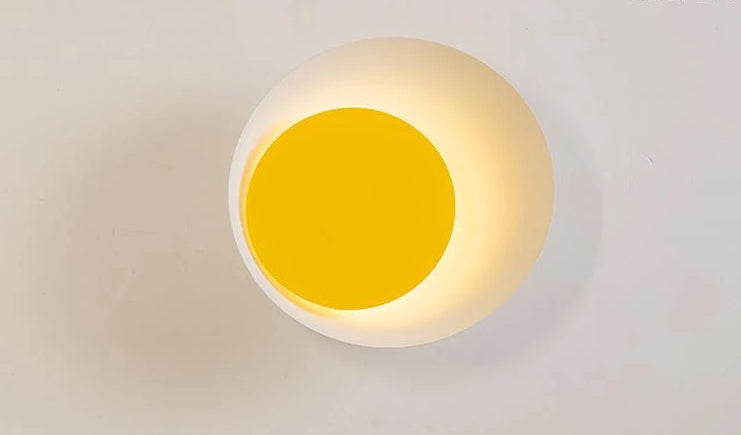 Grais - Modern Nordic Macaroon Moon LED Wall Lamp