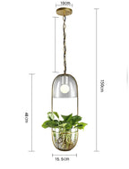 Lileas - Modern Hanging Planter Lamp