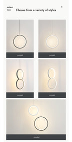 Kavita - Circular LED Hanging Light