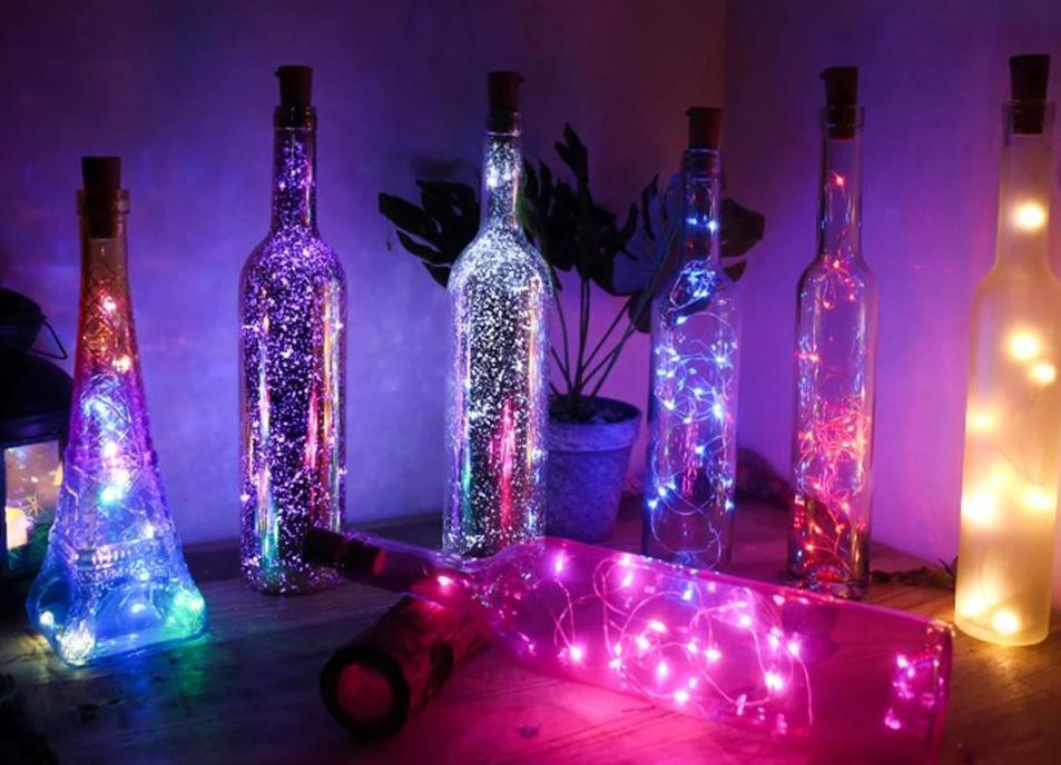 Brightly - LED Wine Bottle Fairy Lights