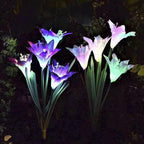 Artificial Lilies LED Garden Lights