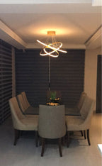 Indoor Modern Circular Ring Chandelier
