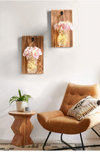 Jinx - Wall Mounted Fairy Light Mason Jar