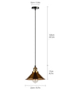 Pius - Modern Shade Hanging Lamp