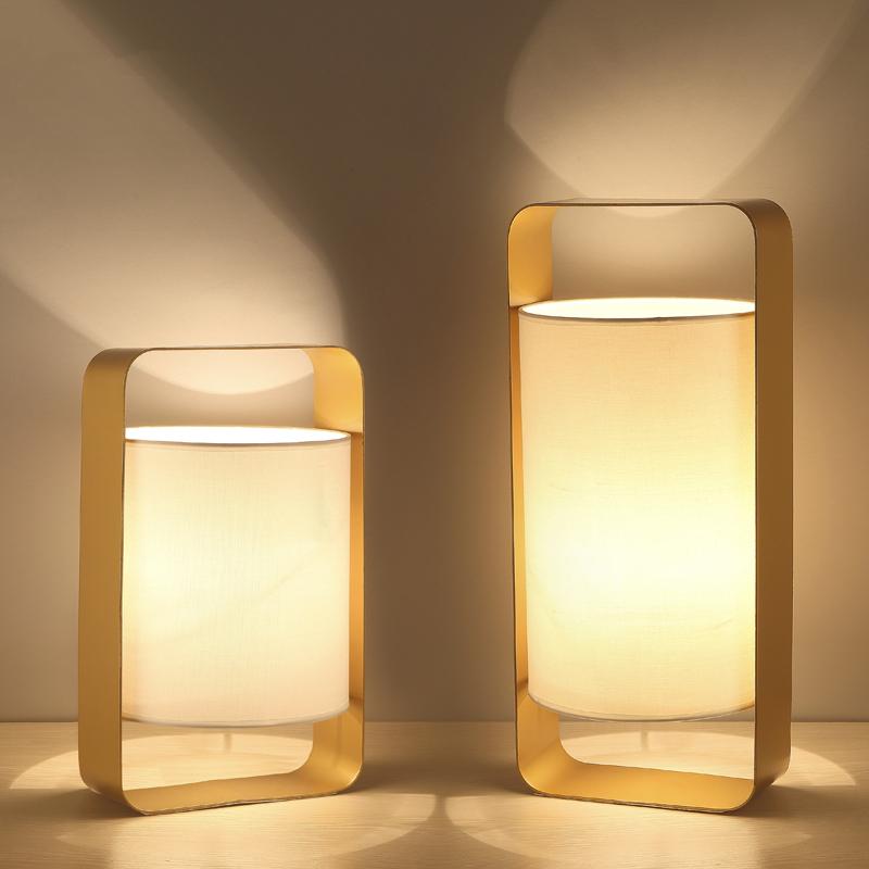 Nate - Modern Frame Floating Lantern Desk Lamp