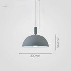 Modern Nordic Round Lampshade Hanging Light