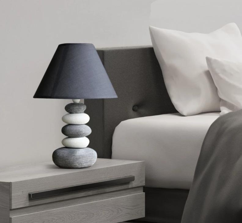 Stonia - Modern Ceramic Stone Pile Lamp