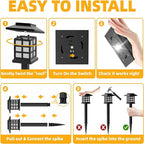 Solar LED Pathway Lanterns